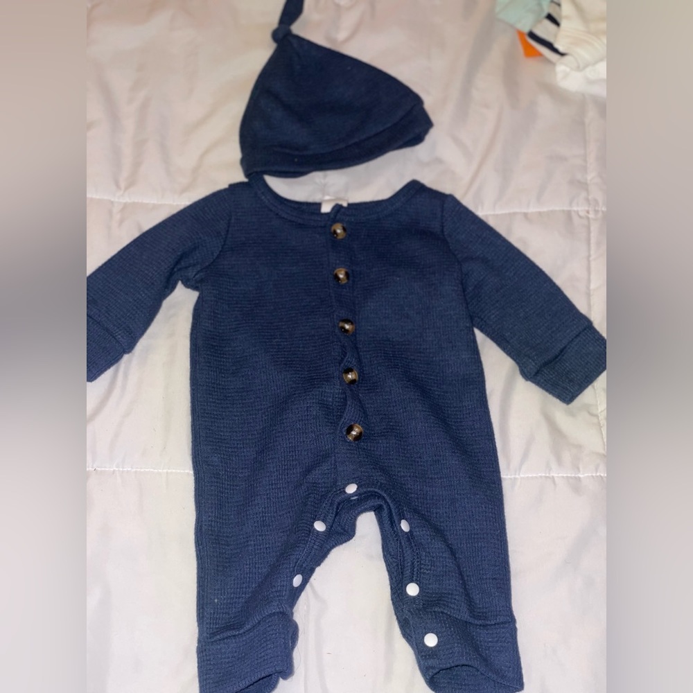 Blue matching set